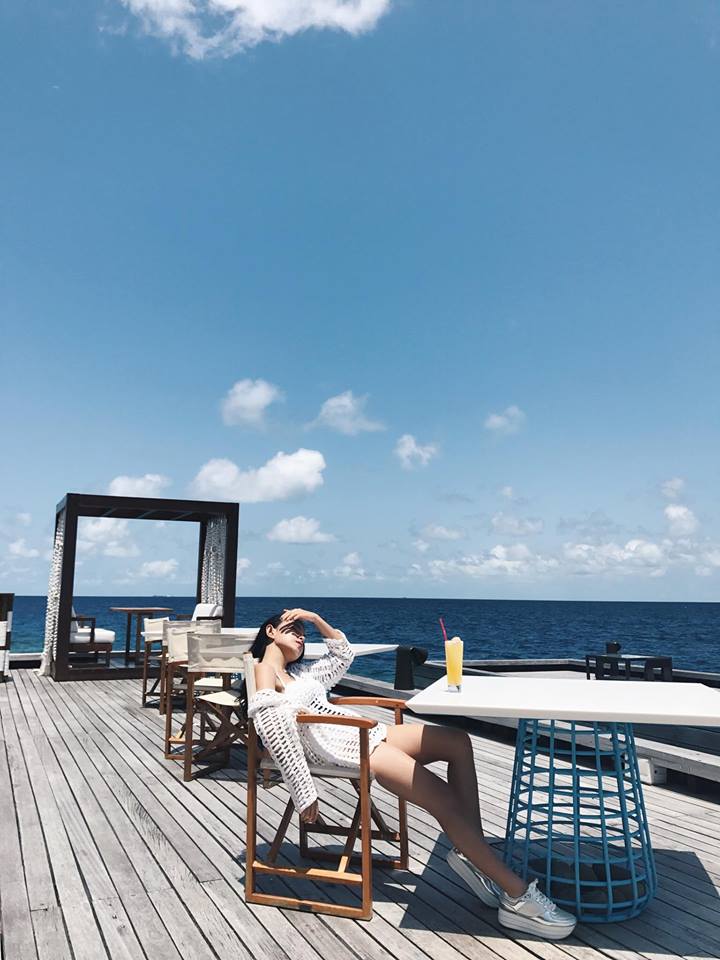Tưởng đến Maldives nghỉ dưỡng, nào ngờ Châu Bùi được làm gương mặt thương hiệu cho Reebok - Ảnh 5. Tưởng đến Maldives nghỉ dưỡng, nào ngờ Châu Bùi được làm gương mặt thương hiệu cho Reebok - Ảnh 5.