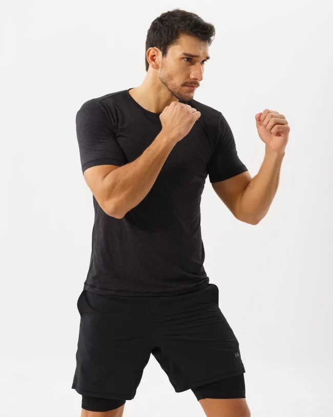 Quần Thể Thao 2 Lớp Tập Gym Cho Nam Hibi Sports M101 - Lót Trong Bó Cơ - Có Túi Trong